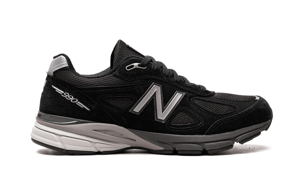 New Balance 990v4 Made in USA "Black/Silver" Sneakers
