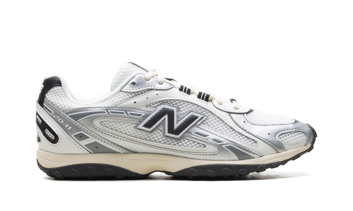 New Balance 204L "Silver Metallic Black" Sneakers