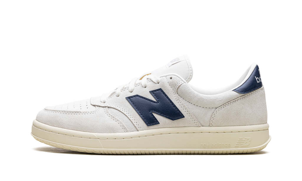 New Balance T500 "Sea Salt Navy Angora" Sneakers
