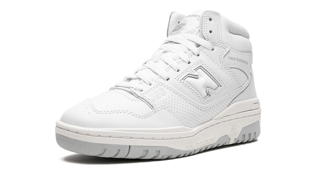 New Balance 650 "Triple White" Sneakers