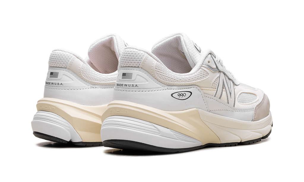 New Balance 990v6 Made in USA "White Sea Salt" Sneakers