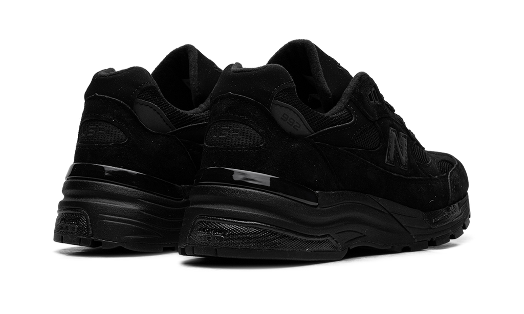 New Balance 992 Made in USA "Triple Black" Sneakers