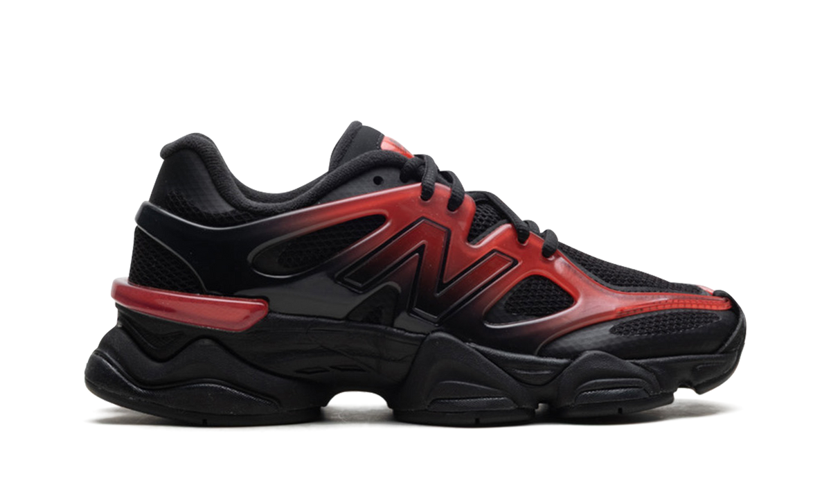 New Balance 9060 "Black Red Gradient" Sneakers