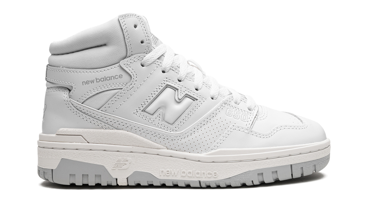New Balance 650 "Triple White" Sneakers