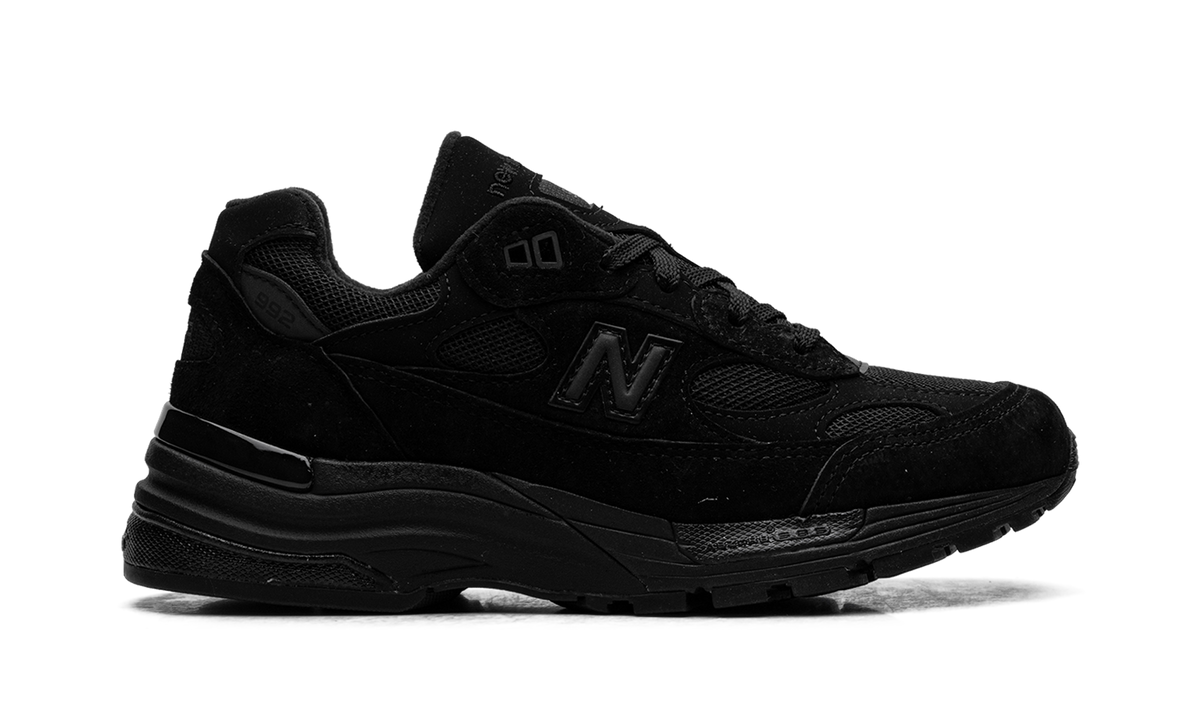 New Balance 992 Made in USA "Triple Black" Sneakers